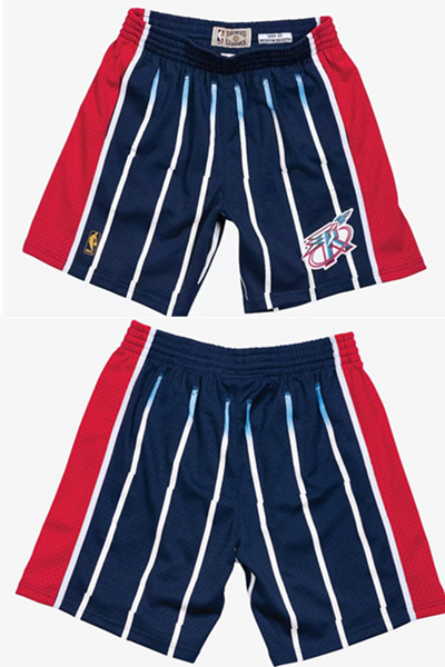 Men's Houston Rockets Navy 1996-1997 Shorts (Run Small) Men's Houston Rockets Navy 1996-1997 Shorts (Run Small)